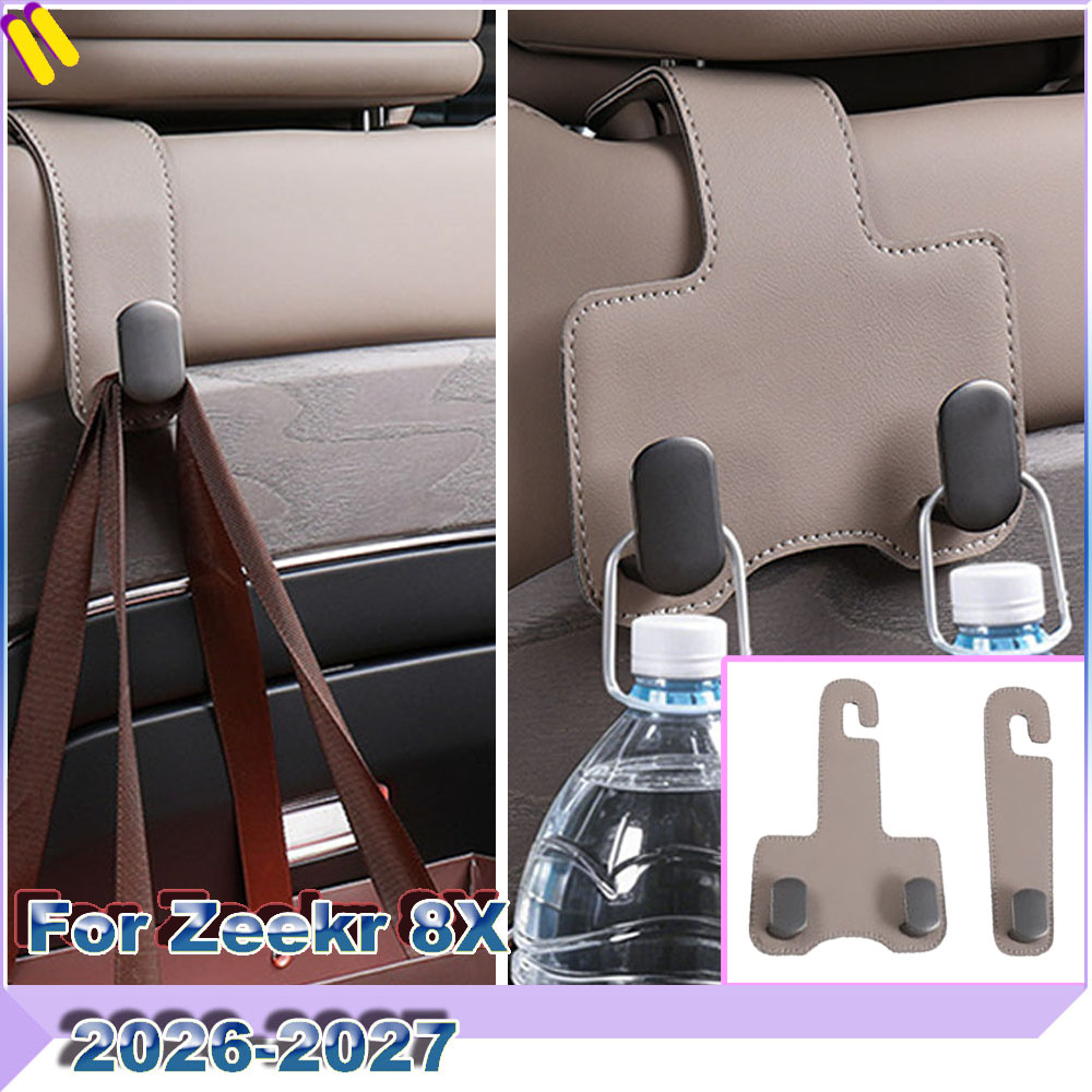 Car Accessories Must Have - Einzel- und Doppelsitz-Rückenhaken passend für Zeekr