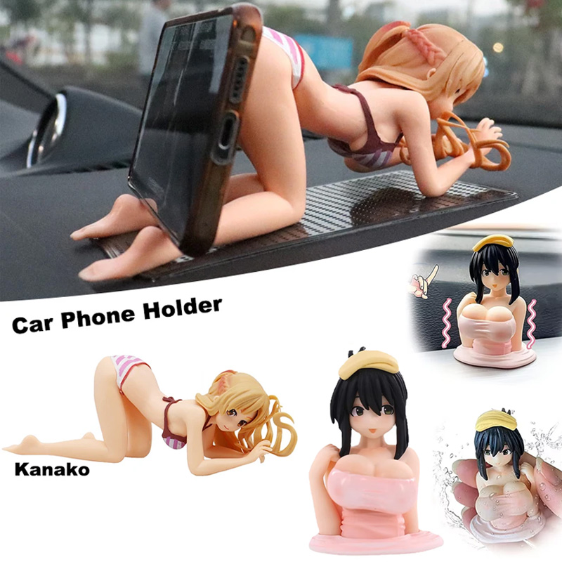 Car Accessories Bangkok - Anime Mädchen Auto Telefon Halter Dashboard