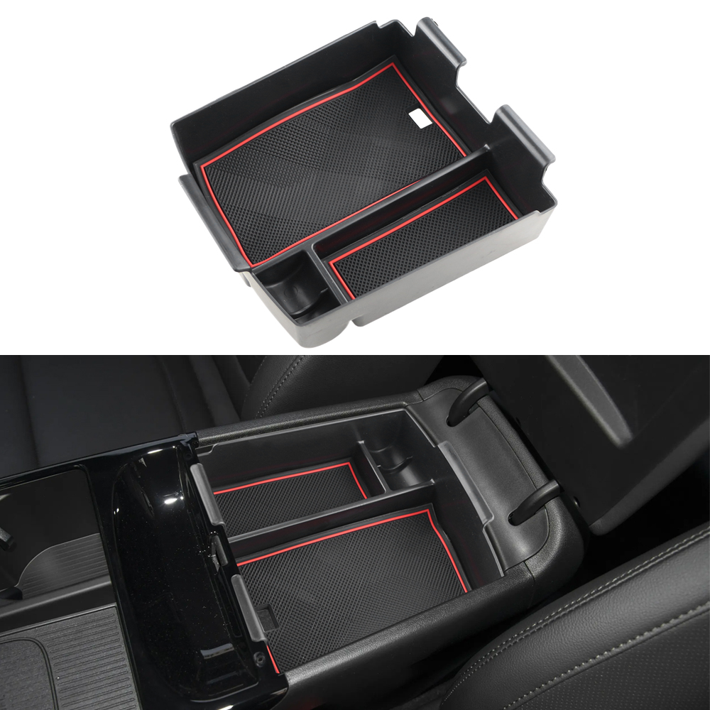 Car Accessories Essentials - Für Hyundai Tucson 2025 2026 Armlehnen-Aufbewahrungsbox