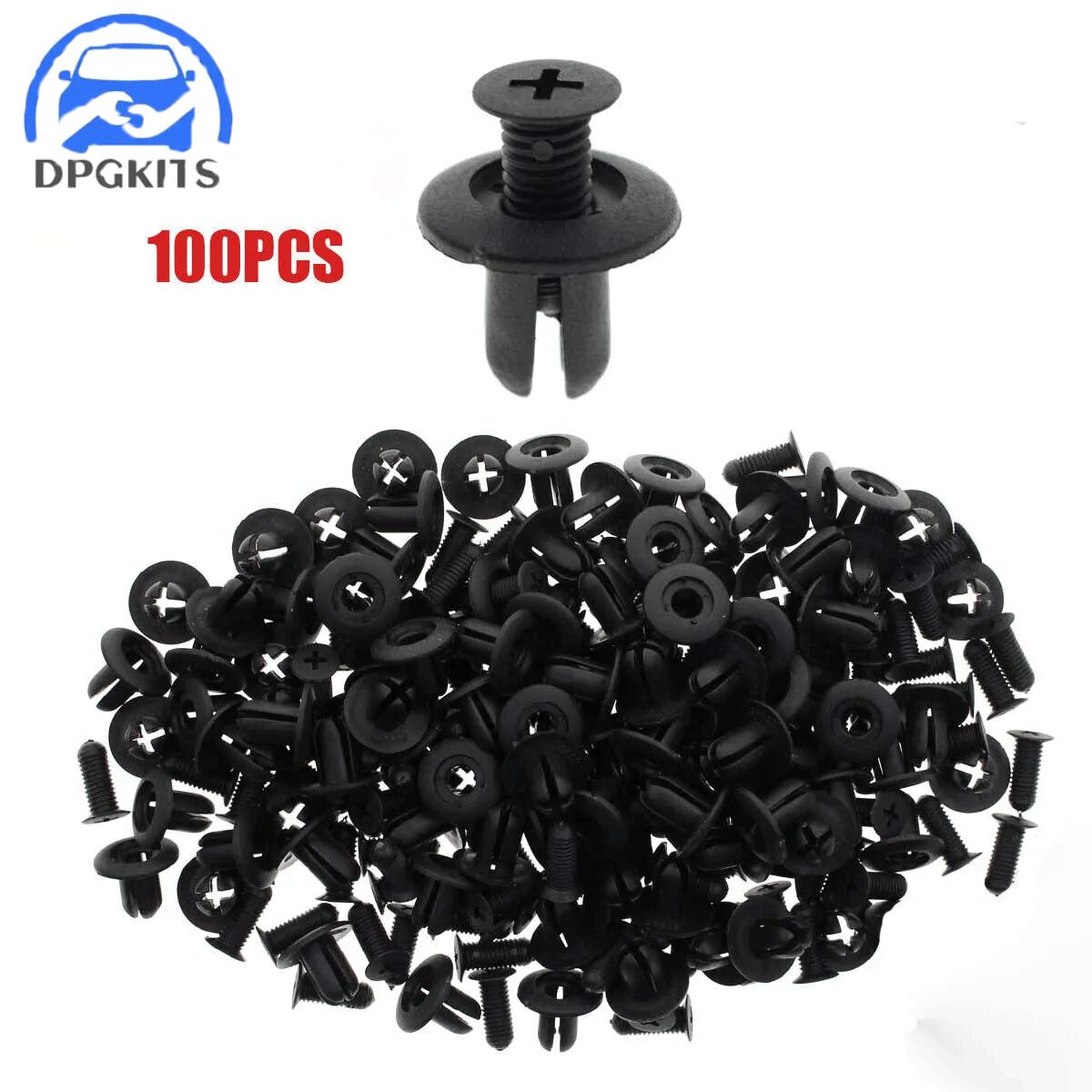 Car Accessories Quick Delivery - DPGKITS 100 Stück Stoßstangen-Befestigungsclips für Santa