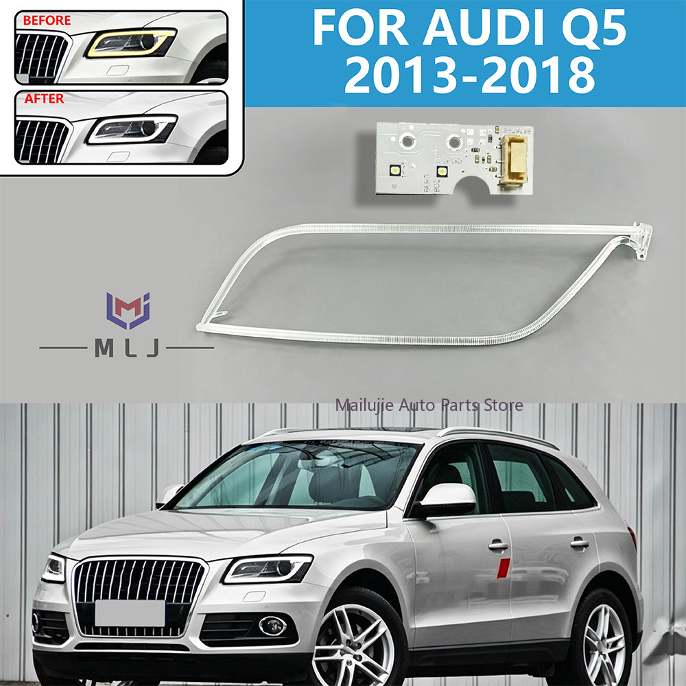 Car Accessories Youtube - LED Angel Eyes Lichtleiterstreifen DRL Chip