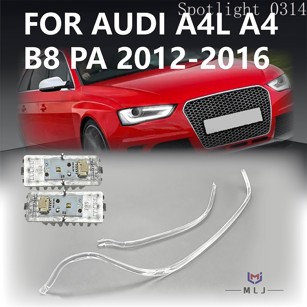 Car Accessories Youtube - DRL Angel Eye Modul-Lichtleiterstreifen für Audi