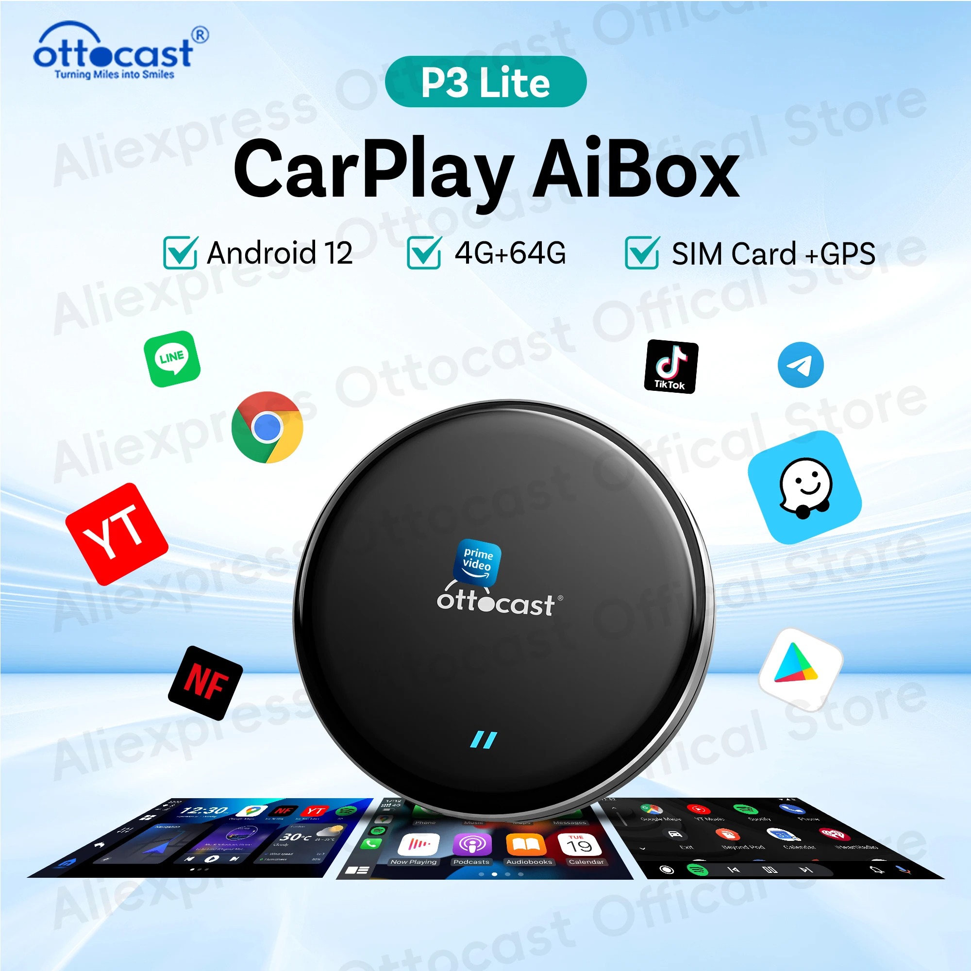 OTTOCAST Neue P3 Lite OttoAiBo – Car Accessories Youtube Bewertung und Preis