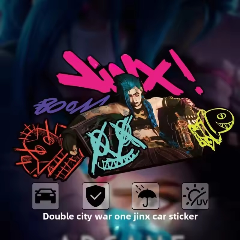 Arcane Jinx Graffiti Reflektie – Car Accessories Nz Bewertung und Preis