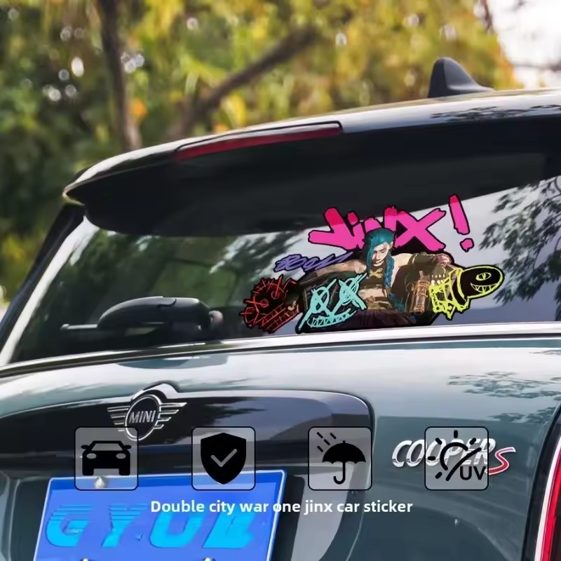 Arcane Jinx Graffiti Reflektie – Car Accessories Nz Bewertung und Preis