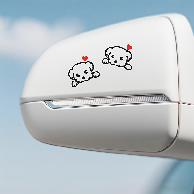 2 Stück Niedliche Cartoon-Hund – Car Accessories Nz Bewertung und Preis