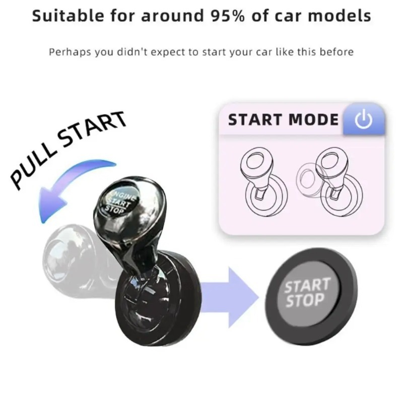 Auto-Startknopf mit Ein-Knopf- – Car Accessories Essentials Bewertung und Preis